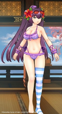 画像ギャラリー No.004のサムネイル画像 / 「戦国RENKA ズーム!」,水着イベントの第1弾が本日スタート