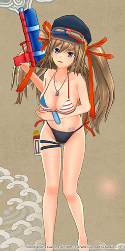 画像ギャラリー No.022のサムネイル画像 / 「戦国RENKA ズーム!」に【SSR】ペリー・水着が実装