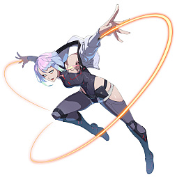 画像ギャラリー No.003のサムネイル画像 / 「GUILTY GEAR -STRIVE-」,「サイバーパンク: エッジランナーズ」のルーシーを本日配信。新モード“ランクマッチ”も追加