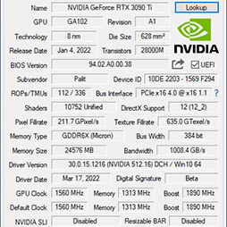 GeForce RTX 3090 Ti GameRock OCץӥ塼GeForce RTX 30˾ǶGPUϡʤ˸äǽͭΤ