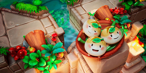 画像ギャラリー No.003のサムネイル画像 / Switch向け「Bake 'n Switch - ベイク・アンド・スイッチ」が本日リリース。不思議で可愛いパン達を大きくしてオーブンに入れよう