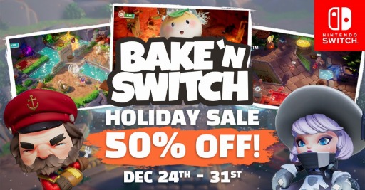 画像ギャラリー No.001のサムネイル画像 / Switch版「Bake'n Switch」の50%オフセールが12月24日より開催