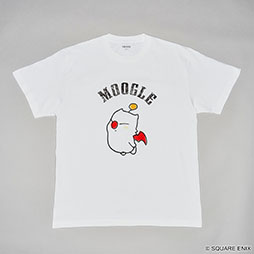 画像ギャラリー No.017のサムネイル画像 / 「チョコボ」「モーグリ」「トンベリ」「サボテンダー」の「FF」Tシャツ,予約を受付中。シンプルな白地に,かすれた風合いのプリントがおしゃれ