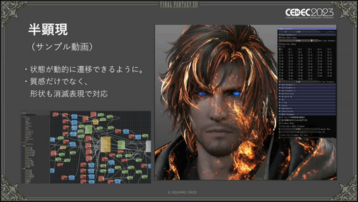 CEDEC2023ϡFINAL FANTASY XVIפΥ饯ǥ륢ƥȤʾä٤ʥ饯ꥢ륿ưιפȤ