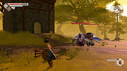 画像ギャラリー No.006のサムネイル画像 / Switch用ソフト「Pine」が本日配信。食物連鎖の最下層に位置する種族“人間”の新たな安住の地を探すために人間の青年が冒険するアクションADV