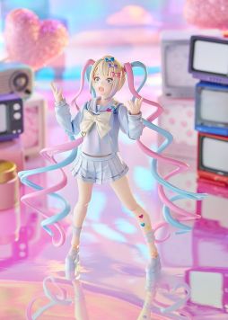 画像ギャラリー No.003のサムネイル画像 / 「NEEDY GIRL OVERDOSE」のフィギュア「figma 超絶最かわてんしちゃん」が2026年4月に発売。オプションパーツとして「ぴえん猫」が付く