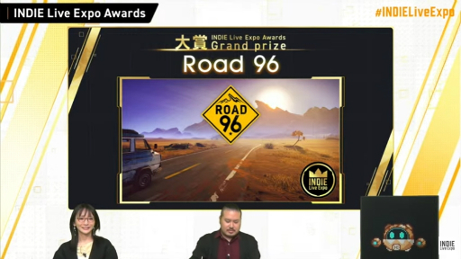 2INDIE Live Expo Awardsɤμޥȥ뤬ȯɽˡޤϡRoad 96