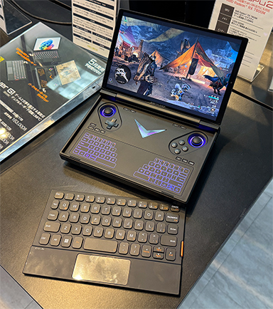 ���������꡼ No.003�Υ���ͥ������ / �����ܡ��ɤ��곰���륲���ޡ����������Ρ���PC��OneXPlayer G1�פ�Ÿ������������