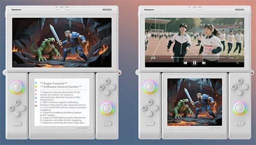 ���������꡼ No.003�Υ���ͥ������ / 2�ĤΥǥ����ץ쥤���ѷ�������������Android�����ൡ��SUGAR 1�פΥ��饦�ɥե���ǥ��󥰥����ڡ��󤬤Ϥ��ޤ�