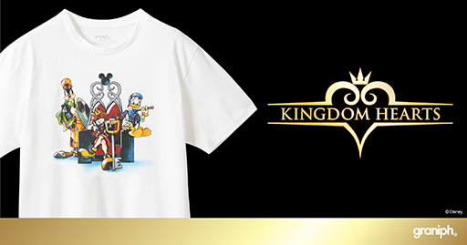 画像ギャラリー No.001のサムネイル画像 / 「キングダムハーツ」グラニフよりオリジナルアイテムを5月20日に発売。公式オンラインストアで予約受付中