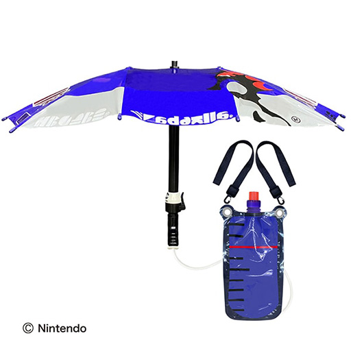画像ギャラリー No.006のサムネイル画像 / 「スプラトゥーン3」“パラシェルター”をモデルにした水鉄砲の予約を受付中。傘を盾にして攻防が楽しめる