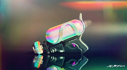 画像ギャラリー No.017のサムネイル画像 / 「スプラトゥーン3」,「バンカラコレクション シチリン」のブキ情報を公開。スプラシューター煌(コウ)など