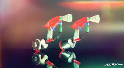 画像ギャラリー No.026のサムネイル画像 / 「スプラトゥーン3」,「バンカラコレクション シチリン」のブキ情報を公開。スプラシューター煌(コウ)など