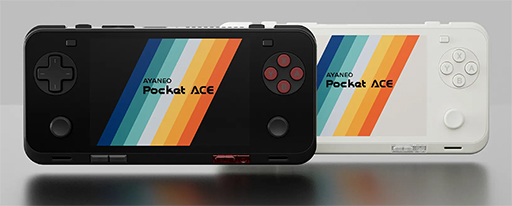 画像ギャラリー No.001のサムネイル画像 / コンパクトな携帯型ゲーム機「AYANEO Pocket ACE」のクラウドファンディングキャンペーンが実施中