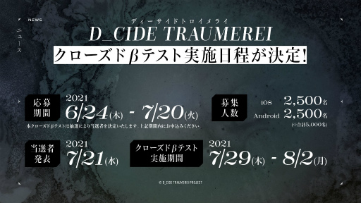 画像ギャラリー No.006のサムネイル画像 / 「ディーサイドトロイメライ」の事前登録者数が10万人を突破