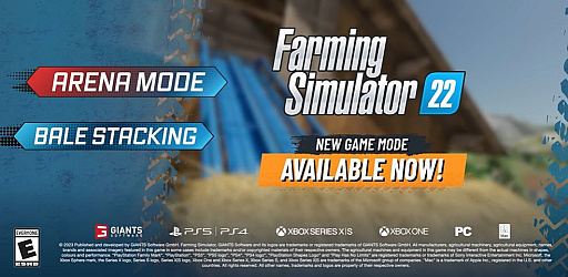 пȤ롣Farming Simulator 22PvPޥץ쥤⡼ɡArenaBale Stackingɤ