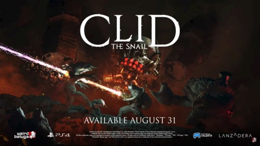 画像ギャラリー No.003のサムネイル画像 / カタツムリが主人公のガンシューティングACT「Clid The Snail」のPS4版が8月31日にリリース。最新トレイラーが公開