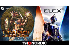 SteamǡELEX IIסTitan Questפʤ46ȥ뤬80󥪥դˡTHQ NordicΥ1018ޤǳ