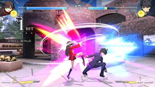 MELTY BLOOD: TYPE LUMINAסͭԸšɤλ郎ȯɽХȥ륢䥲ΥܥǧǤҲưθ