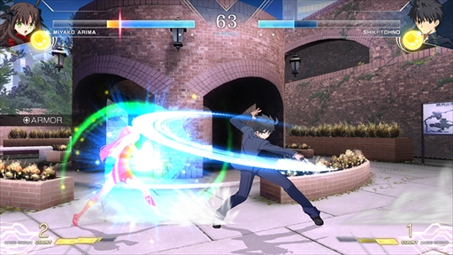 MELTY BLOOD: TYPE LUMINAסͭԸšɤλ郎ȯɽХȥ륢䥲ΥܥǧǤҲưθ