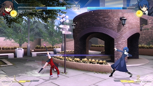 MELTY BLOOD: TYPE LUMINAסͭԸšɤλ郎ȯɽХȥ륢䥲ΥܥǧǤҲưθ