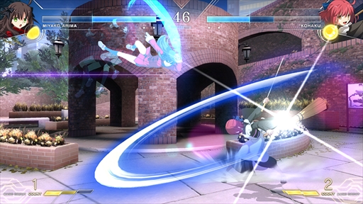 MELTY BLOOD: TYPE LUMINAסͭԸšɤλ郎ȯɽХȥ륢䥲ΥܥǧǤҲưθ