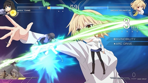 MELTY BLOOD: TYPE LUMINAפFate꡼饻С꡼ȥԡɤøդȤ륭饯