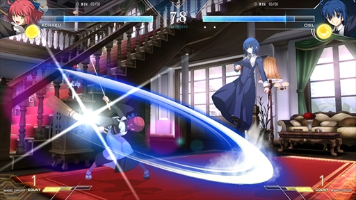 MELTY BLOOD: TYPE LUMINAפFate꡼饻С꡼ȥԡɤøդȤ륭饯