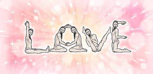 画像ギャラリー No.001のサムネイル画像 / スマホアプリ「本当の幸せ」が本日配信。“にゃんこ大戦争”のポノスが手がける“瞑想しながら空を飛ぶ”アクションゲーム