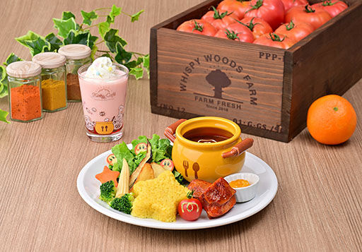 画像ギャラリー No.001のサムネイル画像 / カービィカフェにスパイシーなカレーとイチゴづくしのラッシーが登場。5月21日より期間限定で提供