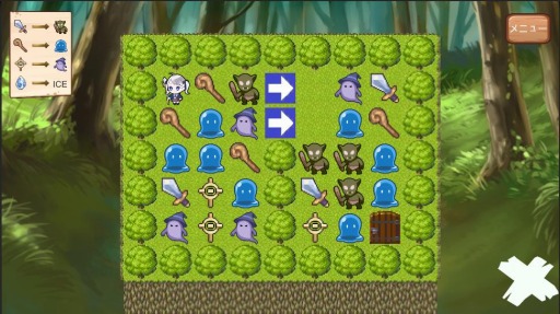 画像ギャラリー No.003のサムネイル画像 / ステージクリア型パズル「わちゃわちゃパズル〜ネイトと呪われし祝福の森〜」が配信開始