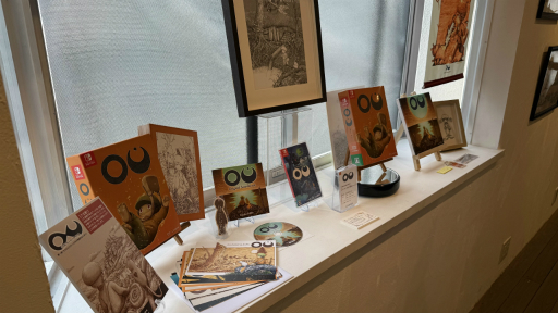 画像ギャラリー No.008のサムネイル画像 / 「OU」原画展レポート。幸田御魚氏による迫力の直筆原画を間近で見られるチャンス!