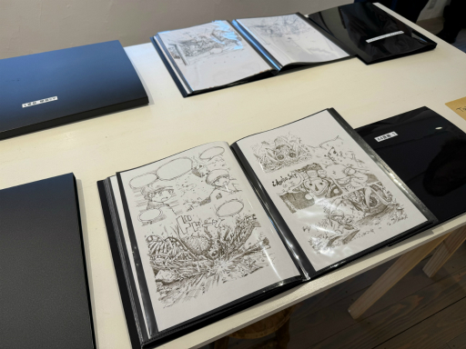 画像ギャラリー No.013のサムネイル画像 / 「OU」原画展レポート。幸田御魚氏による迫力の直筆原画を間近で見られるチャンス!