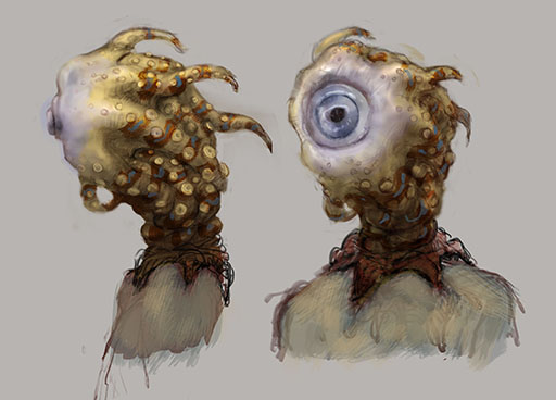 画像ギャラリー No.007のサムネイル画像 / 「野狗子: Slitterhead」のクリーチャーにフォーカスしたコンセプトアート展,7月12日より都内のギャラリーで開催決定