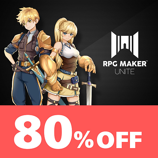 画像ギャラリー No.007のサムネイル画像 / 「RPG MAKER UNITE」を80%オフの2060円(税込)で購入できるセールが開催中。「さわってわかるUNITE入門」も公開