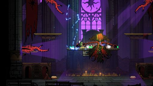 画像ギャラリー No.002のサムネイル画像 / 邪神クトゥルフのお腹のなかで敵と戦う。2Dシューティングアクション「Madshot」,PC向け正式版とNintendo Switch版を発売