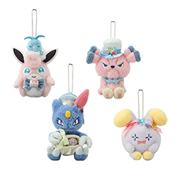 画像ギャラリー No.004のサムネイル画像 / エーフィ,ニャオハ,ブルーたちがフリル付きの衣装でおめかし。グッズシリーズ「Pokémon Botanical Easter」,3月21日に発売