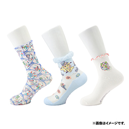 画像ギャラリー No.009のサムネイル画像 / エーフィ,ニャオハ,ブルーたちがフリル付きの衣装でおめかし。グッズシリーズ「Pokémon Botanical Easter」,3月21日に発売