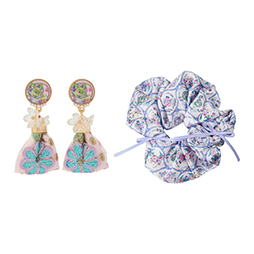 画像ギャラリー No.011のサムネイル画像 / エーフィ,ニャオハ,ブルーたちがフリル付きの衣装でおめかし。グッズシリーズ「Pokémon Botanical Easter」,3月21日に発売