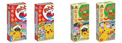 画像ギャラリー No.002のサムネイル画像 / ポケモンをデザインした「おっとっと」,5月中旬より順次発売。キャプテンピカチュウやニャオハがお菓子の形になって登場