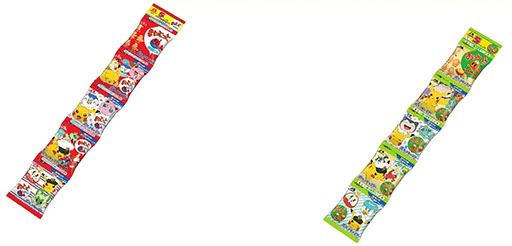 画像ギャラリー No.003のサムネイル画像 / ポケモンをデザインした「おっとっと」,5月中旬より順次発売。キャプテンピカチュウやニャオハがお菓子の形になって登場