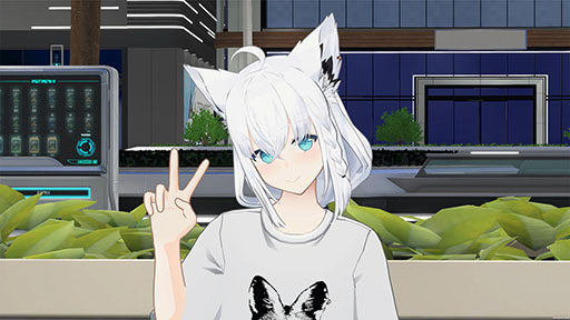 画像ギャラリー No.025のサムネイル画像 / 「ホロアース」,ライブや映像の同時視聴ができる新エリア「セレスティアル・アリーナ」を実装。8月28日には「白上フブキ降臨祭」も開催