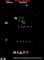 画像ギャラリー No.005のサムネイル画像 / PS4/Switch「アーケードアーカイブス ギャプラス」が4月21日にリリース。多彩なパワーアップを駆使して戦うシューティングゲーム