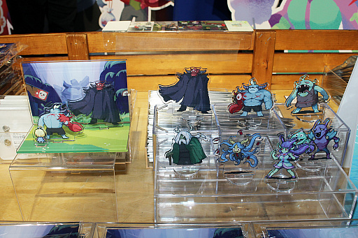 画像ギャラリー No.006のサムネイル画像 / 「メグとばけもの」POP UP SHOP内覧会レポート。池袋PARCO本館に“魔界のお祭り会場”が! イベント用の描き下ろしイラストのグッズも多数