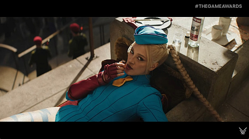 ²èÁü¥®¥ã¥é¥ê¡¼ No.005¤Î¥µ¥à¥Í¥¤¥ë²èÁü / ¼Â¼Ì±Ç²è¡ÖStreet Fighter¡×¤Î¥È¥ì¥¤¥é¡¼¸ø³«¡£¤ª¤Ê¤¸¤ß¤Î¥¥ã¥é¤¬´é¤ò·¤¨¡¤ºÇ¸å¤Ë¤Ï¼ÖÇ˲õ¥·¡¼¥ó¤â