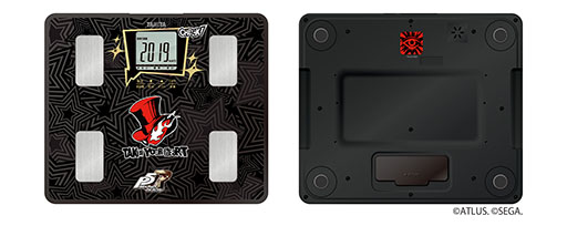 画像ギャラリー No.002のサムネイル画像 / タニタと「ペルソナ5 ザ・ロイヤル」がコラボ。新規収録のセリフを使った音声体組成計や3Dセンサー搭載歩数計をラインナップ