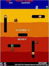 画像ギャラリー No.001のサムネイル画像 / PS4/Switch「アーケードアーカイブス ディグダグ」が8月4日発売へ。地面を掘って敵に空気を送り込み,撃退していく穴掘りアクションゲーム