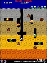 画像ギャラリー No.004のサムネイル画像 / PS4/Switch「アーケードアーカイブス ディグダグ」が8月4日発売へ。地面を掘って敵に空気を送り込み,撃退していく穴掘りアクションゲーム