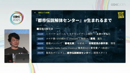 ���������꡼ No.004�Υ���ͥ������ / �����¤��������ˤʤ���Ի�������Υ��󥿡��٤��Ϥ�����İ�֥�ݡ��ȡ���ȯ���ѥ֥�å��㤬��ɸ��ҤȤĤˤ�����ˡ�Ȥϡ�CEDEC 2025��