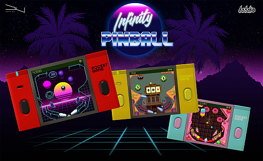 画像ギャラリー No.001のサムネイル画像 / 「Infinity Pinball」(インフィニティ・ピンボール)が2022年秋,Steamに登場